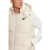 TOMMY JEANS ALASKA VEST ΓΙΛΕΚΟ ΜΠΟΥΦΑΝ ΑΝΔΡΙΚΟ OFF WHITE