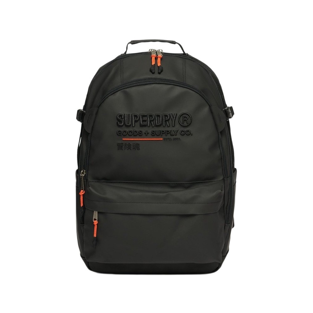 SUPERDRY D2 SDNA TARP UTILITY BACKPACK ΤΣΑΝΤΑ ΓΥΝΑΙΚΕΙΑ BLACK