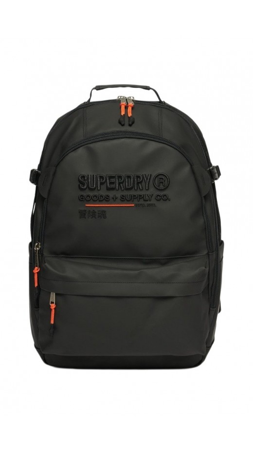 SUPERDRY D2 SDNA TARP UTILITY BACKPACK ΤΣΑΝΤΑ ΓΥΝΑΙΚΕΙΑ BLACK