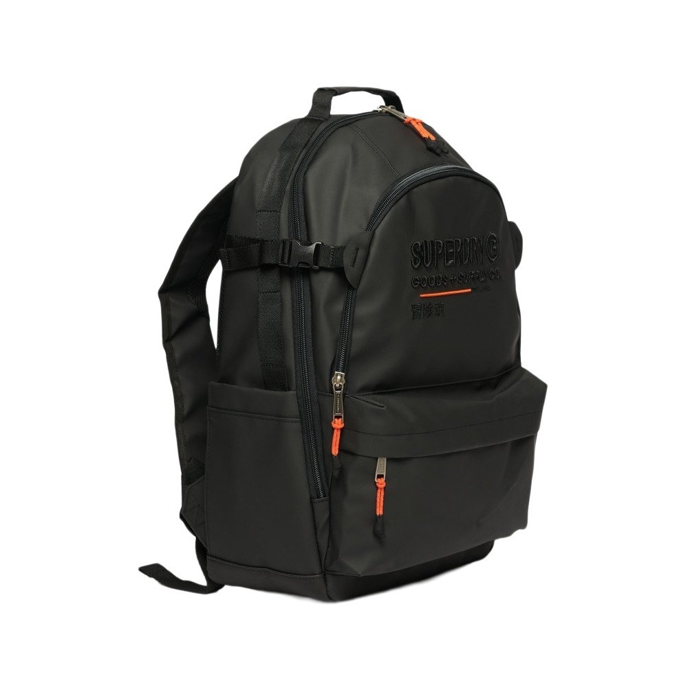 SUPERDRY D2 SDNA TARP UTILITY BACKPACK ΤΣΑΝΤΑ ΓΥΝΑΙΚΕΙΑ BLACK