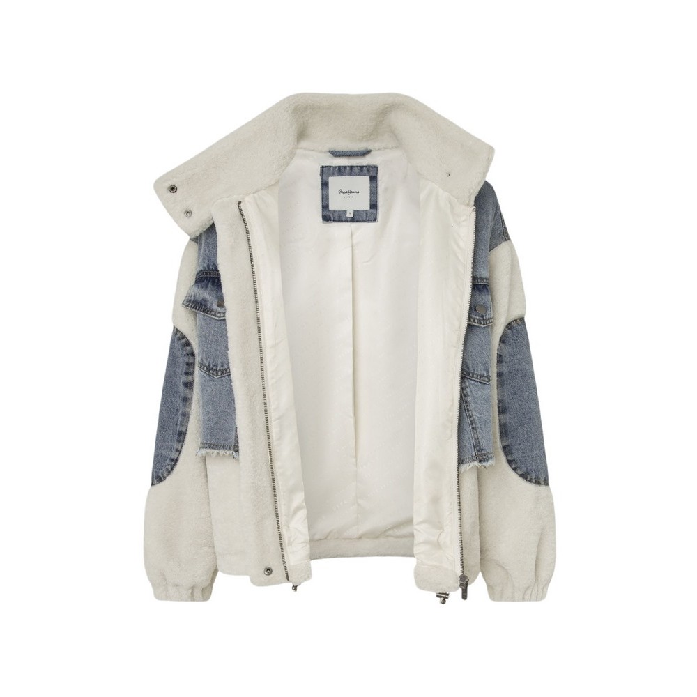 PEPE JEANS LONDON DROP 3 DAPHNE ΜΠΟΥΦΑΝ ΓΥΝΑΙΚΕΙΟ WHITE