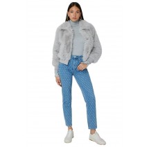 GUESS LS SOAVE BOMBER JACK ΓΟΥΝΑ ΓΥΝΑΙΚΕΙΑ GREY