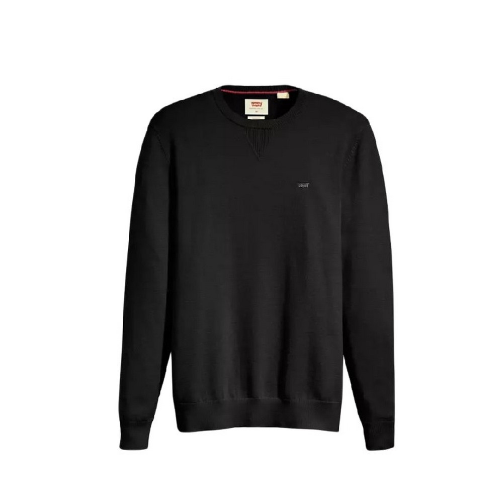 LEVIS LIGHTWEIGHT HM SWEATER A72070001 ΜΠΛΟΥΖΑ ΠΛΕΚΤΗ ΑΝΔΡΙΚΗ BLACK