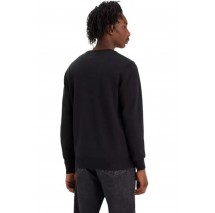 LEVIS LIGHTWEIGHT HM SWEATER A72070001 ΜΠΛΟΥΖΑ ΠΛΕΚΤΗ ΑΝΔΡΙΚΗ BLACK