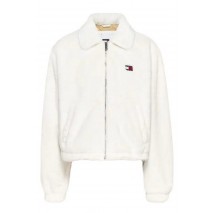 TOMMY JEANS FAUX FUR JACKET ΜΠΟΥΦΑΝ ΓΥΝΑΙΚΕΙΟ IVORY