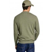 PEPE JEANS LONDON NEW ANDRE CREW NECK ΜΠΛΟΥΖΑ ΠΛΕΚΤΗ ΑΝΔΡΙΚΗ GREEN