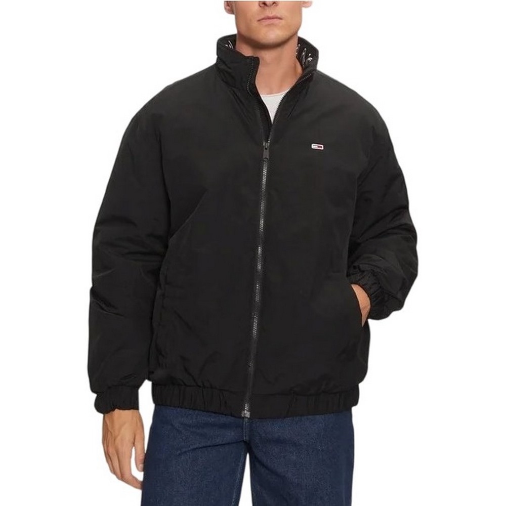 TOMMY HILFIGER TJM ESSENTIAL PADDED JACKET ΜΠΟΥΦΑΝ ΑΝΔΡΙΚΟ BLACK