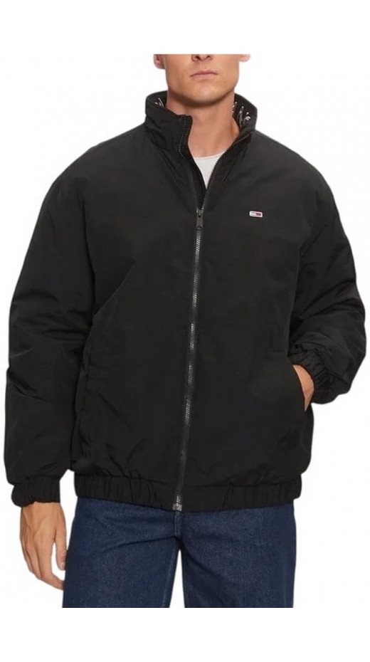 TOMMY HILFIGER TJM ESSENTIAL PADDED JACKET ΜΠΟΥΦΑΝ ΑΝΔΡΙΚΟ BLACK