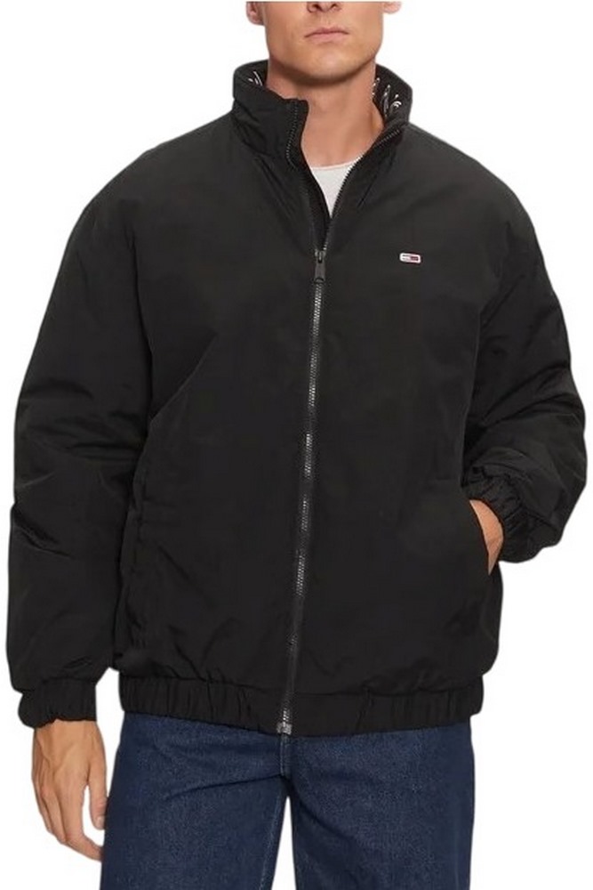 TOMMY HILFIGER TJM ESSENTIAL PADDED JACKET ΜΠΟΥΦΑΝ ΑΝΔΡΙΚΟ BLACK