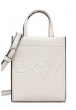 DKNY CARTER CROSS BODY HANDBAG R44AZI34 ΤΣΑΝΤΑ ΓΥΝΑΙΚΕΙΑ OFF WHITE