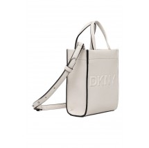 DKNY CARTER CROSS BODY HANDBAG R44AZI34 ΤΣΑΝΤΑ ΓΥΝΑΙΚΕΙΑ OFF WHITE