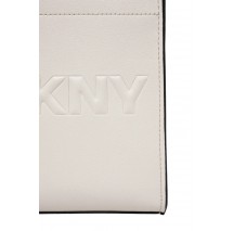 DKNY CARTER CROSS BODY HANDBAG R44AZI34 ΤΣΑΝΤΑ ΓΥΝΑΙΚΕΙΑ OFF WHITE