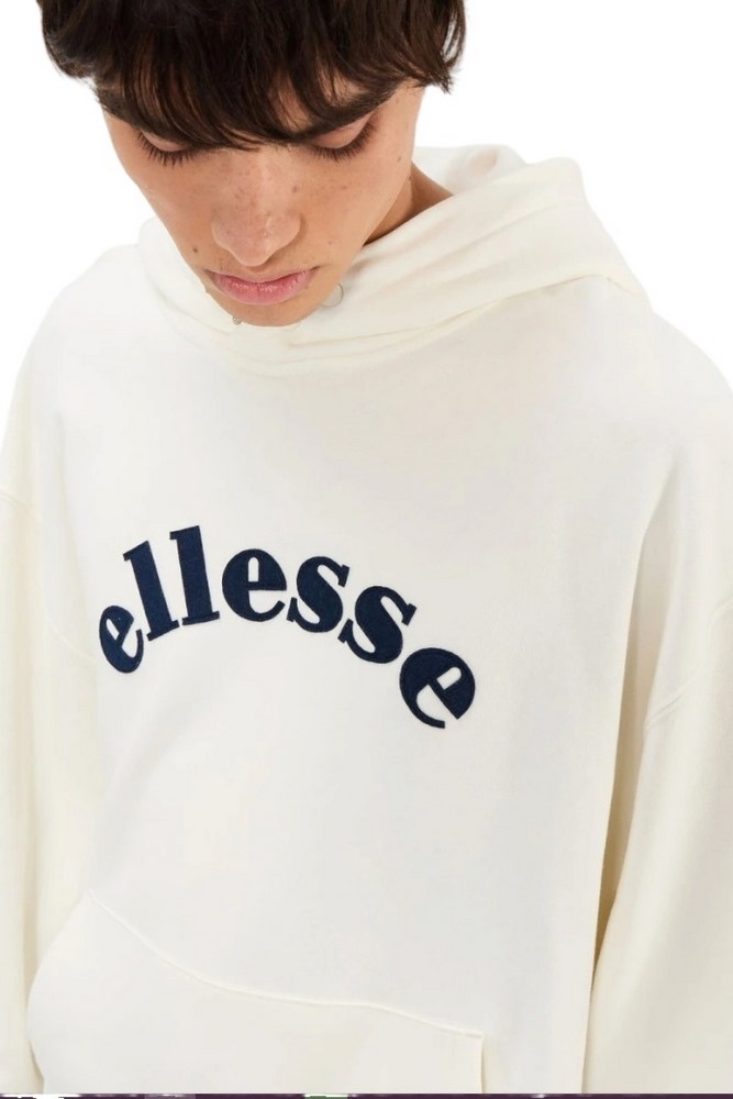 ELLESSE SARTORIA ARLIONA OH HOODY ΜΠΛΟΥΖΑ ΦΟΥΤΕΡ ΑΝΔΡΙΚΗ OFF WHITE