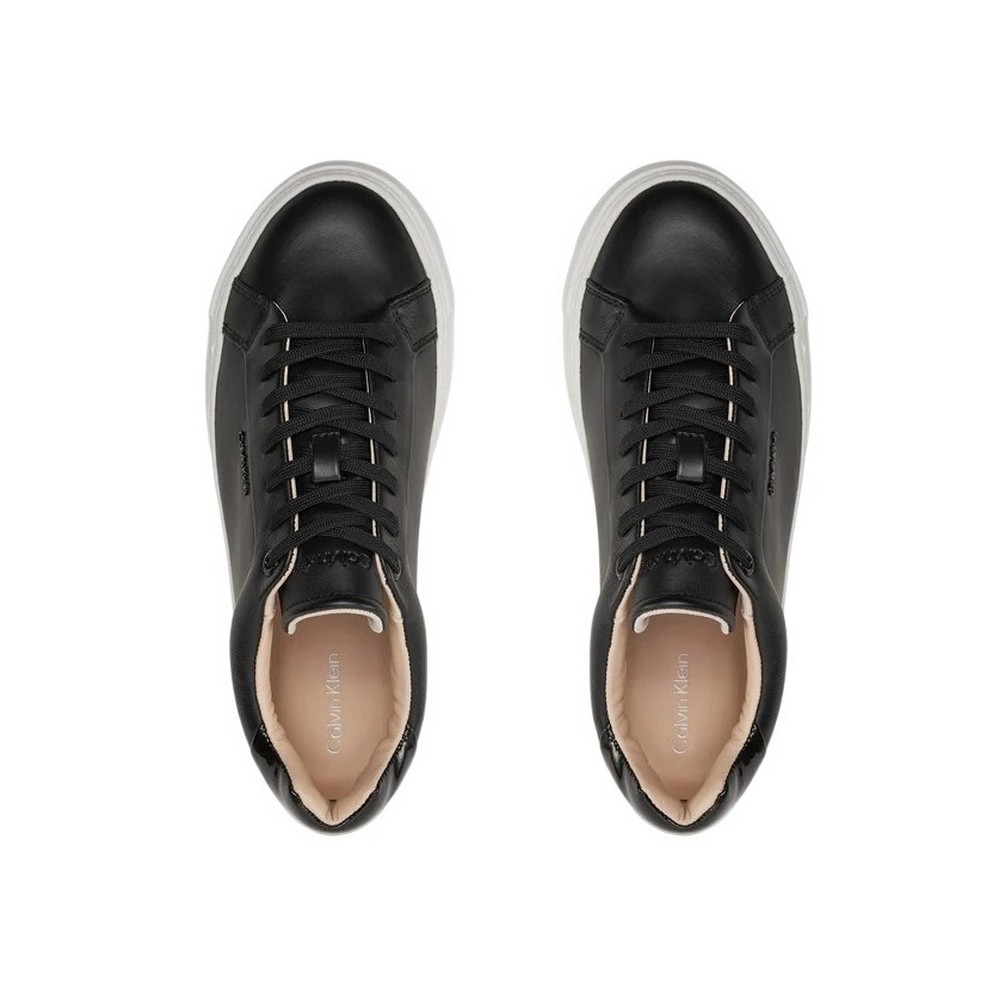 CALVIN KLEIN CUPSOLE LACE UP ΠΑΠΟΥΤΣΙ ΓΥΝΑΙΚΕΙΟ BLACK