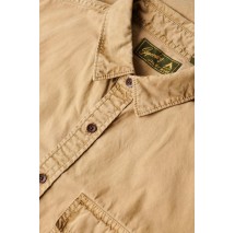 SUPERDRY OVIN MILITARY SHIRT ΠΟΥΚΑΜΙΣΟ ΑΝΔΡΙΚΟ BROWN