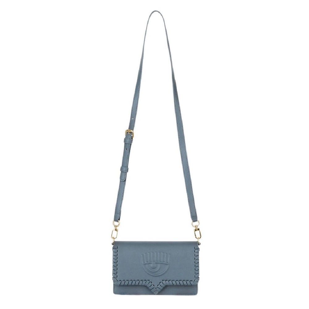 CHIARA FERRAGNI RANGE A  EYELIKE BAG 77SB4BA9ZSB68 ΤΣΑΝΤΑ ΓΥΝΑΙΚΕΙΑ GREY