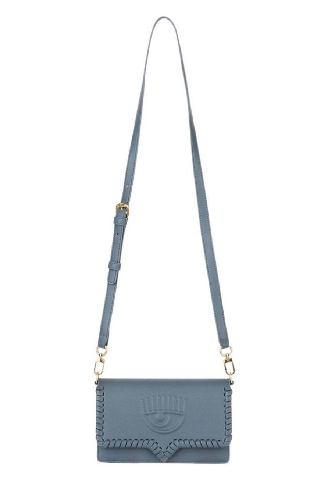 CHIARA FERRAGNI RANGE A  EYELIKE BAG 77SB4BA9ZSB68 ΤΣΑΝΤΑ ΓΥΝΑΙΚΕΙΑ GREY