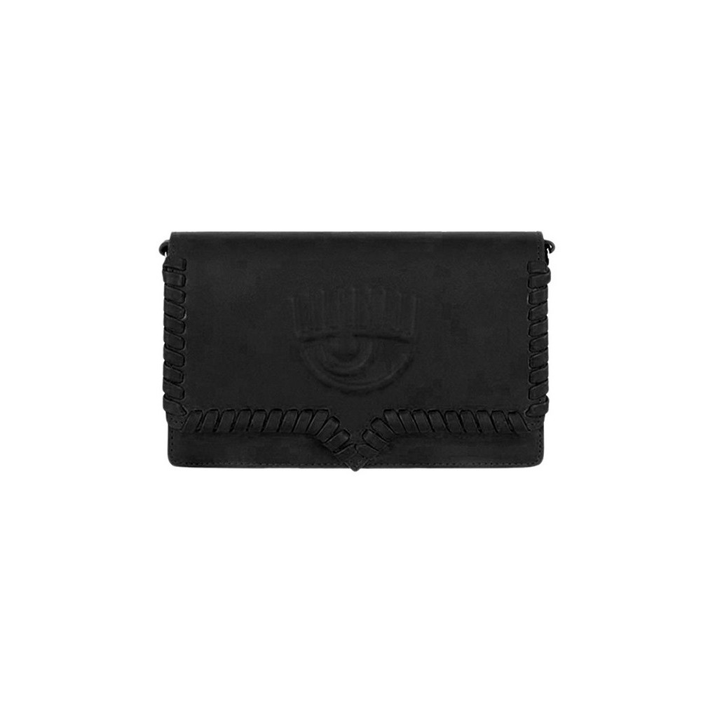 CHIARA FERRAGNI RANGE A  EYELIKE BAG 77SB4BA9ZSB68 ΤΣΑΝΤΑ ΓΥΝΑΙΚΕΙΑ BLACK