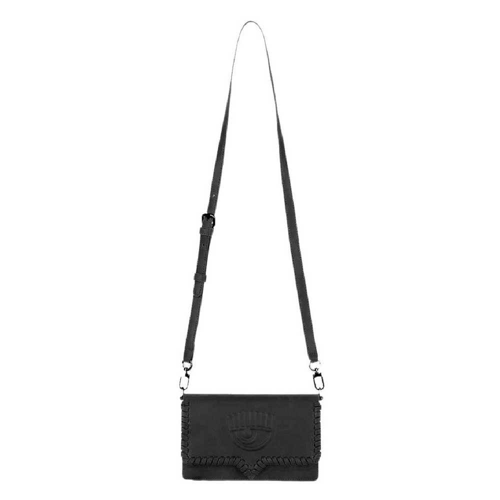 CHIARA FERRAGNI RANGE A  EYELIKE BAG 77SB4BA9ZSB68 ΤΣΑΝΤΑ ΓΥΝΑΙΚΕΙΑ BLACK