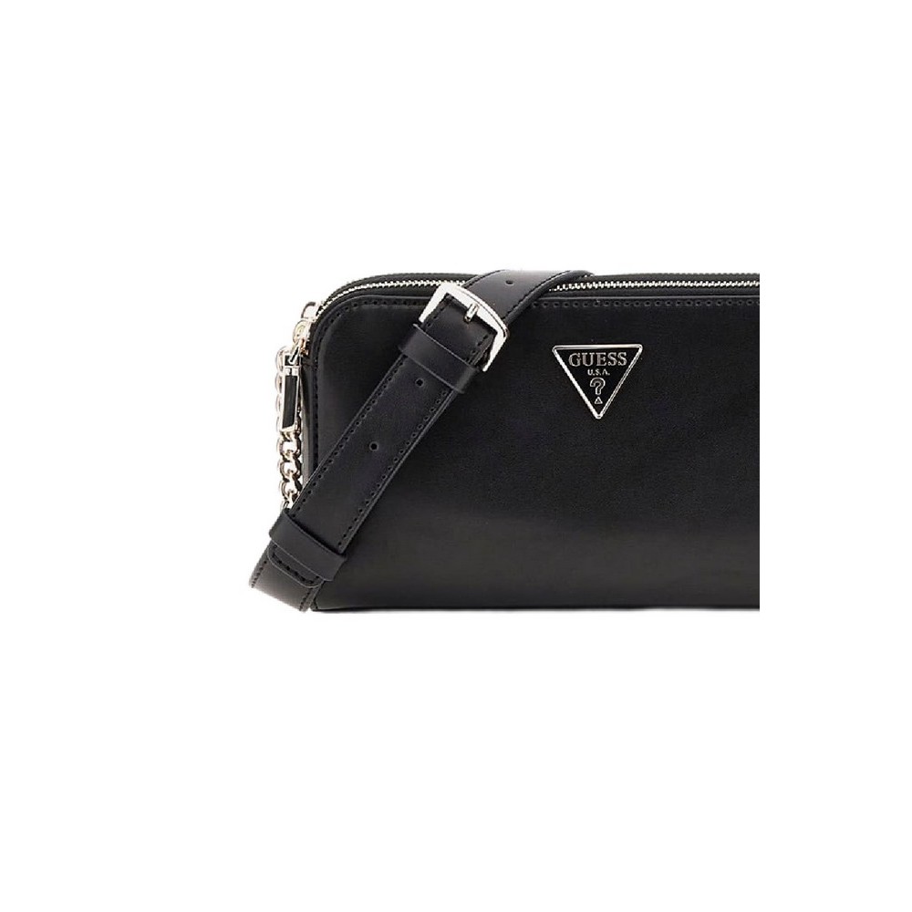 GUESS DARYNA STATUS CROSSBODY ΤΣΑΝΤΑ ΓΥΝΑΙΚΕΙΑ BLACK