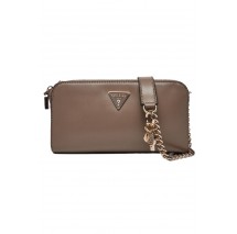 GUESS DARYNA STATUS CROSSBODY ΤΣΑΝΤΑ ΓΥΝΑΙΚΕΙΑ TAUPE