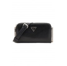 GUESS DARYNA STATUS CROSSBODY ΤΣΑΝΤΑ ΓΥΝΑΙΚΕΙΑ BLACK