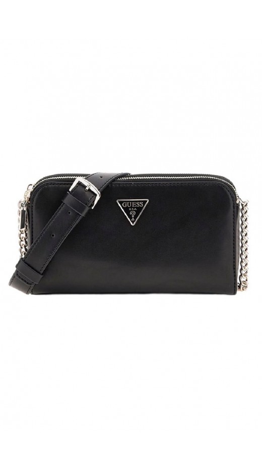 GUESS DARYNA STATUS CROSSBODY ΤΣΑΝΤΑ ΓΥΝΑΙΚΕΙΑ BLACK