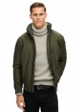 SUPERDRY D3 OVIN CITY HARRINGTON JACKET ΜΠΟΥΦΑΝ ΑΝΔΡΙΚΟ KHAKI