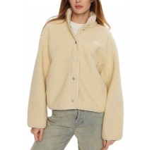 CALVIN KLEIN JEANS SHERPA OVERSHIRT ΠΟΥΚΑΜΙΣΟ ΓΥΝΑΙΚΕΙΟ ECRU