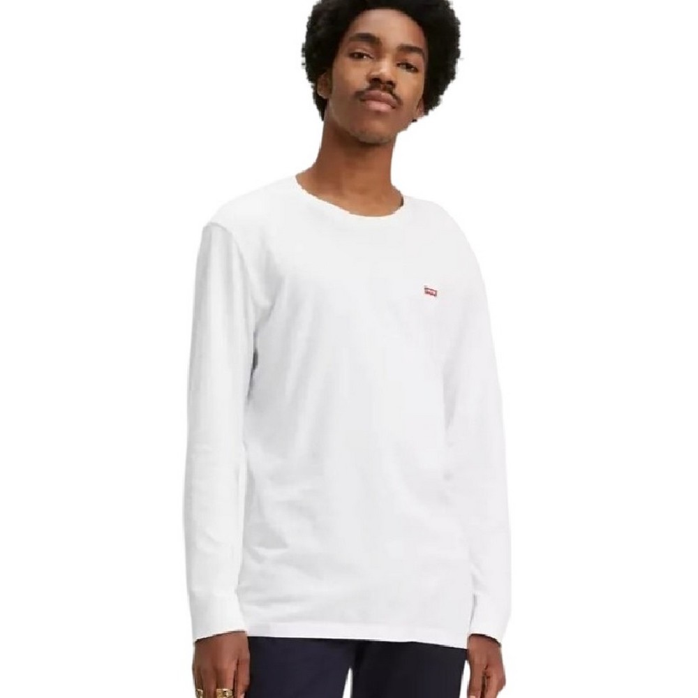 LEVI'S LS ORIGINAL HM TEE 728480000 ΜΠΛΟΥΖΑ ΑΝΔΡΙΚΗ WHITE