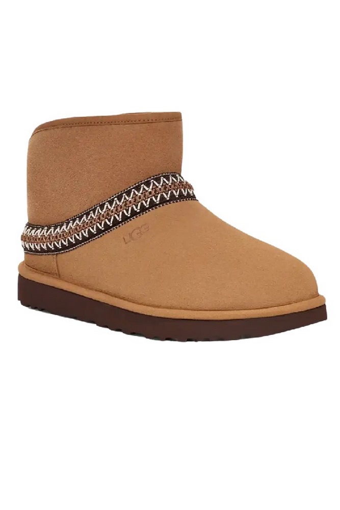 UGG CLASSIC MINI CRESCENT ΧΑΜΗΛΗ ΜΠΟΤΑ CHE