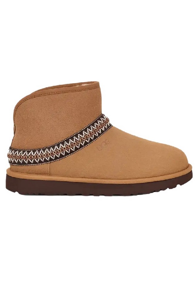 UGG CLASSIC MINI CRESCENT ΧΑΜΗΛΗ ΜΠΟΤΑ CHE