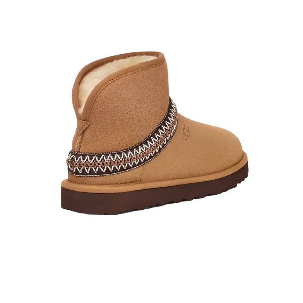 UGG CLASSIC MINI CRESCENT ΧΑΜΗΛΗ ΜΠΟΤΑ CHE