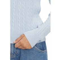 TOMMY JEANS CABLE ESSENTIAL SWEATER ΜΠΛΟΥΖΑ ΠΛΕΚΤΗ ΓΥΝΑΙΚΕΙΑ CIEL