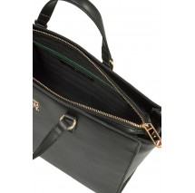 TOMMY HILFIGER FRESH SATCHEL ΤΣΑΝΤΑ ΓΥΝΑΙΚΕΙΑ BLACK