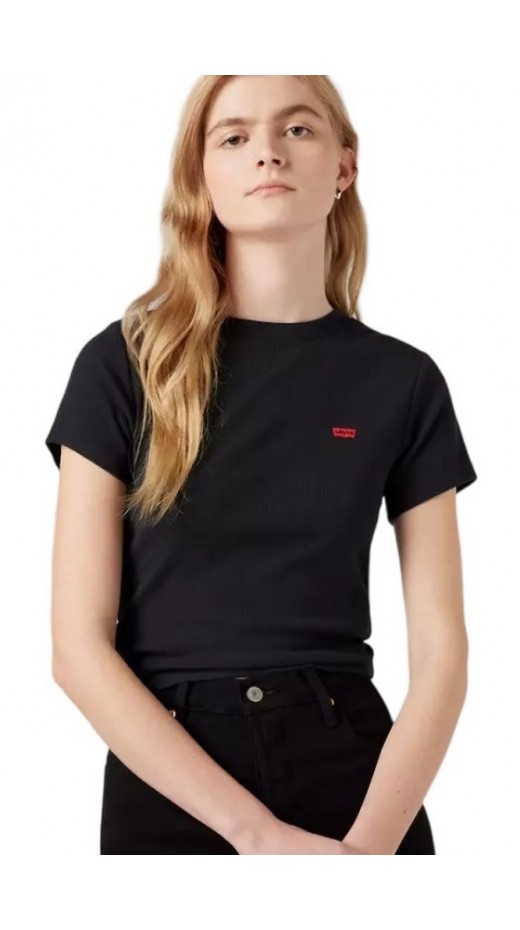 LEVI'S ESSENTIAL SPORTY TEE A74190014 T-SHIRT ΜΠΛΟΥΖΑ ΓΥΝΑΙΚΕΙΑ BLACK