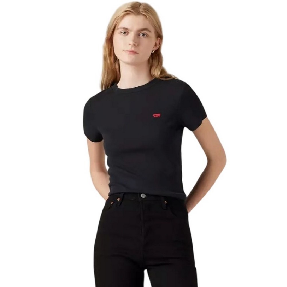 LEVI'S ESSENTIAL SPORTY TEE A74190014 T-SHIRT ΜΠΛΟΥΖΑ ΓΥΝΑΙΚΕΙΑ BLACK