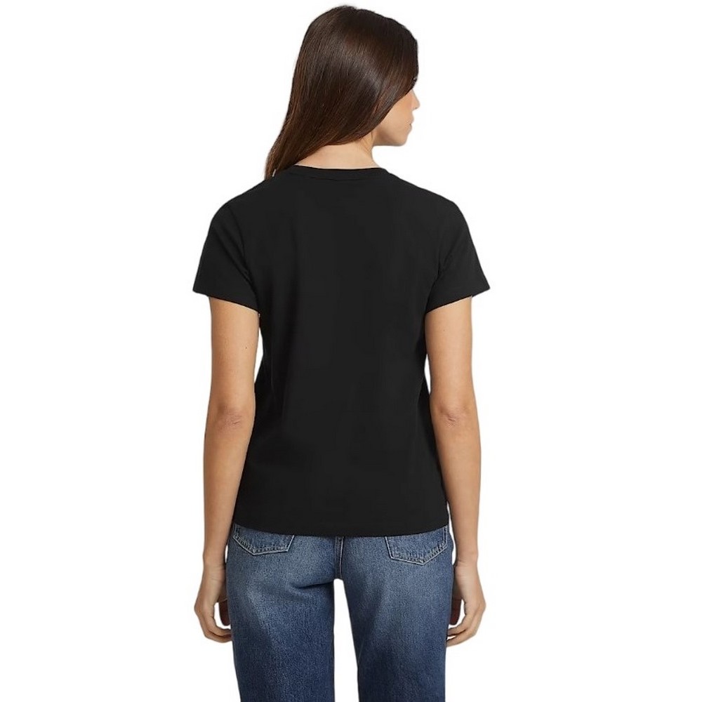 GUESS JEANS GJ CN REG MINI TR T-SHIRT ΜΠΛΟΥΖΑ ΓΥΝΑΙΚΕΙΑ BLACK