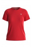 GUESS JEANS GJ CN REG MINI TR T-SHIRT ΜΠΛΟΥΖΑ ΓΥΝΑΙΚΕΙΑ RED