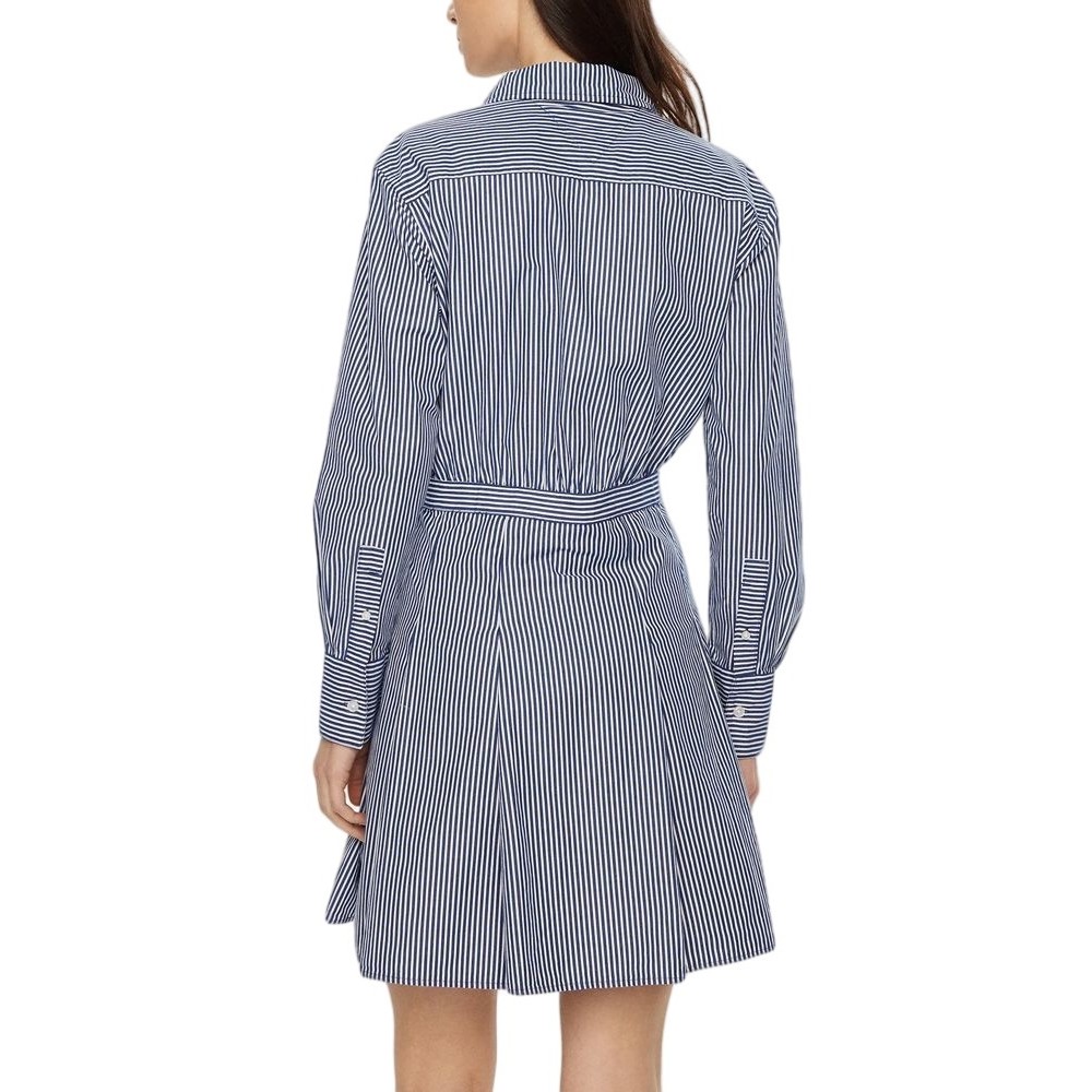 TOMMY JEANS PINSTRIPE POPLIN SHIRT DRESS ΦΟΡΕΜΑ ΓΥΝΑΙΚΕΙΟ NAVY