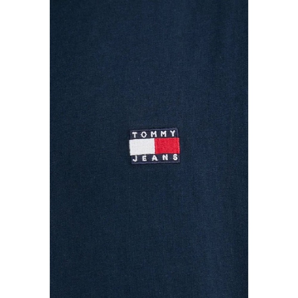 TOMMY HILFIGER TJM REG BADGE LS ΜΠΛΟΥΖΑ ΑΝΔΡΙΚΗ NAVY