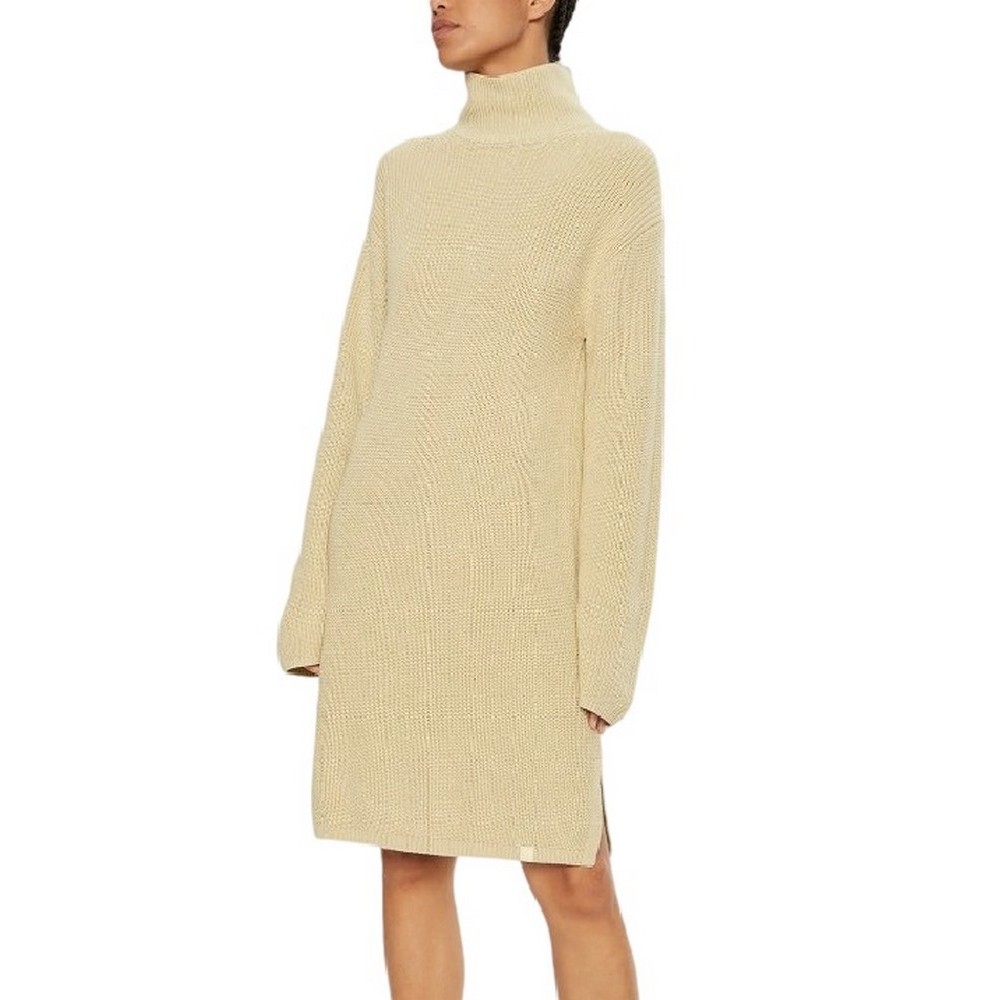 CALVIN KLEIN JEANS CHUNKY LOOSE SWEATER DRESS ΦΟΡΕΜΑ ΠΛΕΚΤΟ ΓΥΝΑΙΚΕΙΟ PELICAN