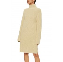 CALVIN KLEIN JEANS CHUNKY LOOSE SWEATER DRESS ΦΟΡΕΜΑ ΠΛΕΚΤΟ ΓΥΝΑΙΚΕΙΟ PELICAN