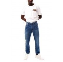 CALVIN KLEIN JEANS DAD JEAN ΠΑΝΤΕΛΟΝΙ ΑΝΔΡΙΚΟ BLUΕ DENIM