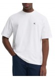 CALVIN KLEIN JEANS HEAVY RELAXED TEE T-SHIRT ΜΠΛΟΥΖΑ ΑΝΔΡΙΚΗ BRIGHT WHITE