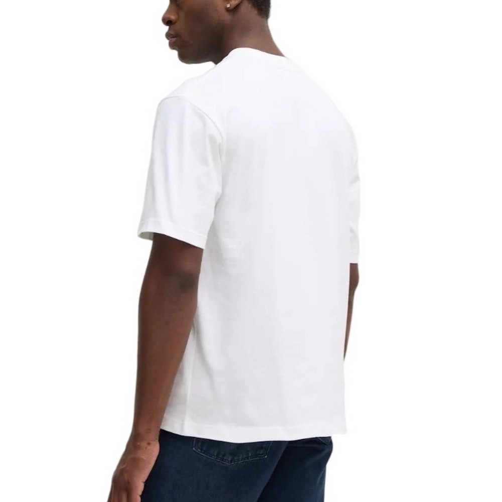 CALVIN KLEIN JEANS HEAVY RELAXED TEE T-SHIRT ΜΠΛΟΥΖΑ ΑΝΔΡΙΚΗ BRIGHT WHITE