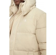 CALVIN KLEIN JEANS ESSENTIALS NON DOWN LONG PARKA ΜΠΟΥΦΑΝ ΑΝΔΡΙΚΟ PELICAN