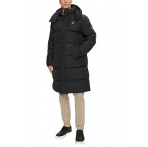 CALVIN KLEIN JEANS ESSENTIALS NON DOWN LONG PARKA ΜΠΟΥΦΑΝ ΑΝΔΡΙΚΟ BLACK