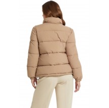 GUESS JEANS PUFFER JACKET W4BL21WGII2 ΜΠΟΥΦΑΝ ΓΥΝΑΙΚΕΙΟ BEIGE