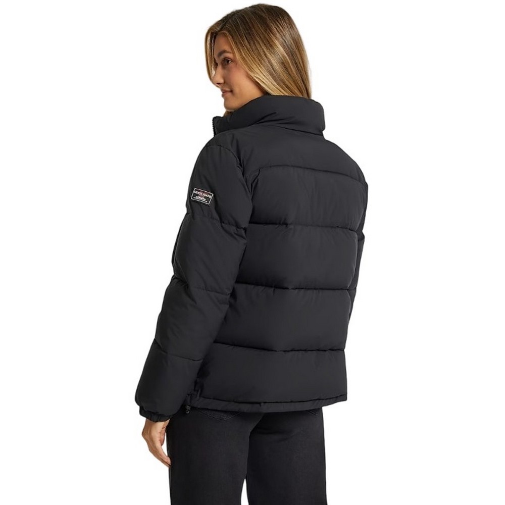 GUESS JEANS PUFFER JACKET W4BL21WGII2 ΜΠΟΥΦΑΝ ΓΥΝΑΙΚΕΙΟ BLACK